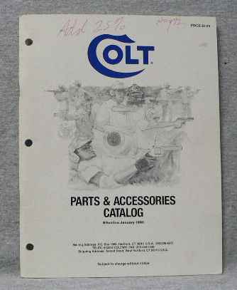 M277 Colt 1990 Parts Catalog 